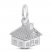 House Charm Sterling Silver