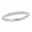 Diamond Band 1/4 ct tw Round-cut 10K White Gold