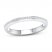 Diamond Wedding Band 1/15 ct tw Round-cut 10K White Gold