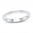 Diamond Wedding Band 1/15 ct tw Round-cut 10K White Gold