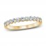 Diamond Anniversary Ring 1/2 ct tw Round-cut 18K Yellow Gold