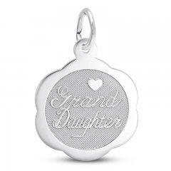 Granddaughter Charm Sterling Silver