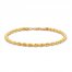 Men's Rope Chain Bracelet 14K Yellow Gold 8.5"