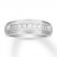 Men's Diamond Wedding Band 1/4 Carat tw 10K White Gold