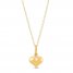 Children's Heart Necklace 14K Yellow Gold 13"