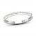 Diamond Wedding Band 1/15 ct tw Round-cut 10K White Gold