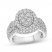 Diamond Engagement Ring 2 ct tw Round-cut 14K White Gold