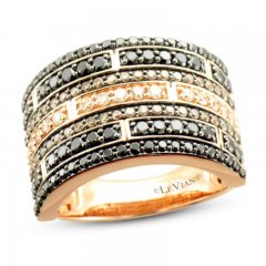 Le Vian Diamond Ring 1-3/8 ct tw 14K Strawberry Gold