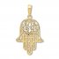 Hamsa Charm 14K Yellow Gold