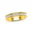 Diamond Wedding Band 1/4 ct tw Round-cut 14K Yellow Gold