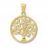 Family Tree Charm 14K Yellow Gold