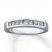 Diamond Anniversary Band 1/2 ct tw Princess-cut 14K White Gold