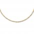 Figaro Choker Necklace 14K Yellow Gold