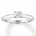 Diamond Engagement Ring 5/8 Carat tw 14K White Gold