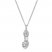 Emmy London Diamond Shoe Necklace 1/5 ct tw Sterling Silver