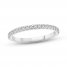 Diamond Wedding Band 1/5 ct tw Round-cut 14K White Gold