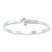 Bangle Bracelet Sterling Silver/14K Gold