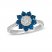 Le Vian Sapphire Ring 3/8 ct tw Diamonds 14K Vanilla Gold