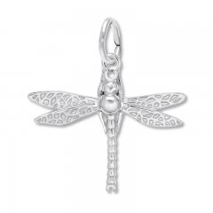 Dragonfly Charm Sterling Silver