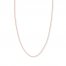 18" Snake Chain 14K Rose Gold Appx. 1mm