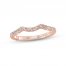 Monique Lhuillier Bliss Diamond Wedding Band 1/5 ct tw Round-cut 18K Rose Gold