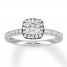 Neil Lane Diamond Engagement Ring 1-1/4 ct tw 14K White Gold