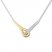 Love + Be Loved Diamond Necklace Sterling Silver/10K Gold