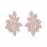 Diamond Earrings 1/3 ct tw Round-cut 10K Rose Gold