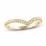 Diamond Wedding Band 1/8 ct tw Round-cut 14K Yellow Gold