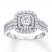 Diamond Engagement Ring 1 ct tw Round-cut 14K White Gold