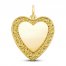 Heart Charm 14K Yellow Gold