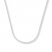 Wheat Chain Necklace 14K White Gold 18" Length