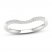 Diamond Wedding Band 1/15 ct tw Round-cut 10K White Gold