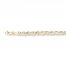 Braided Snake Chain Bracelet 14K Two-Tone Gold