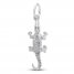 Alligator Charm Sterling Silver