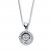 Unstoppable Love 1/5 ct tw Necklace 10K White Gold