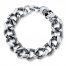 Men's Skull Bracelet Stainless Steel 8.5" Length