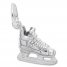 Hockey Skate Charm Sterling Silver