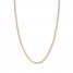 16" Textured Rope Chain 14K Yellow Gold Appx. 2.15mm