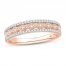 Diamond Anniversary Ring 1/5 ct tw 10K Rose Gold