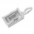 Parthenon Charm Sterling Silver