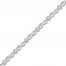 Diamond Infinity Bracelet 1/2 ct tw Round-cut Sterling Silver