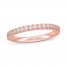 Neil Lane Diamond Wedding Band 3/8 ct tw 14K Rose Gold