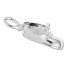 Baby Shoe Charm Sterling Silver