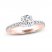 THE LEO Diamond Engagement Ring 1-3/8 ct tw Round-cut 14K Rose Gold