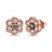 Le Vian Diamond Earrings 1/2 ct tw 14K Strawberry Gold