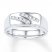 Men's Diamond Ring 1/4 carat tw 10K White Gold