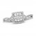 Diamond Ring 1/4 ct tw Round-cut 10K White Gold