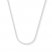 Wheat Chain Necklace 14K White Gold 18" Length