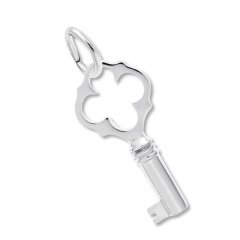 Key Charm Sterling Silver